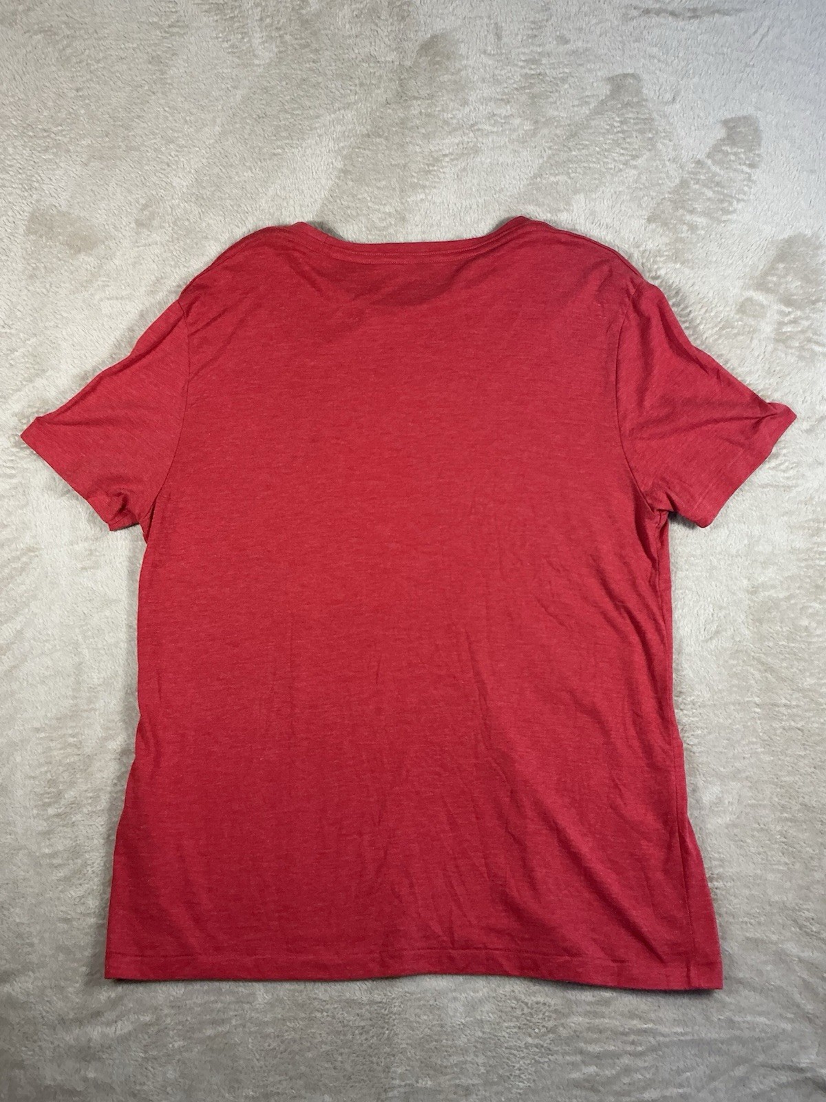 Mens AllSaints T Shirt Red XL Extra Large image 2