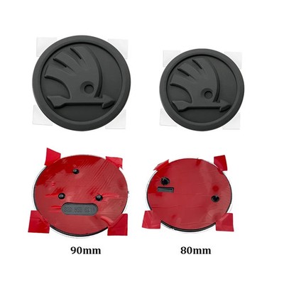 Auto Emblem 80mm 90mm Badge Front Heck kompatibel Fabia Octavia