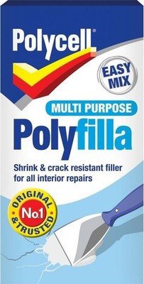 Weißer Polycell Mehrzweck Pulverfüller 450g - mühelose Wandveredelung