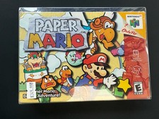 Paper Mario (Nintendo 64 N64) In Original Authentic Box With Manual CIB