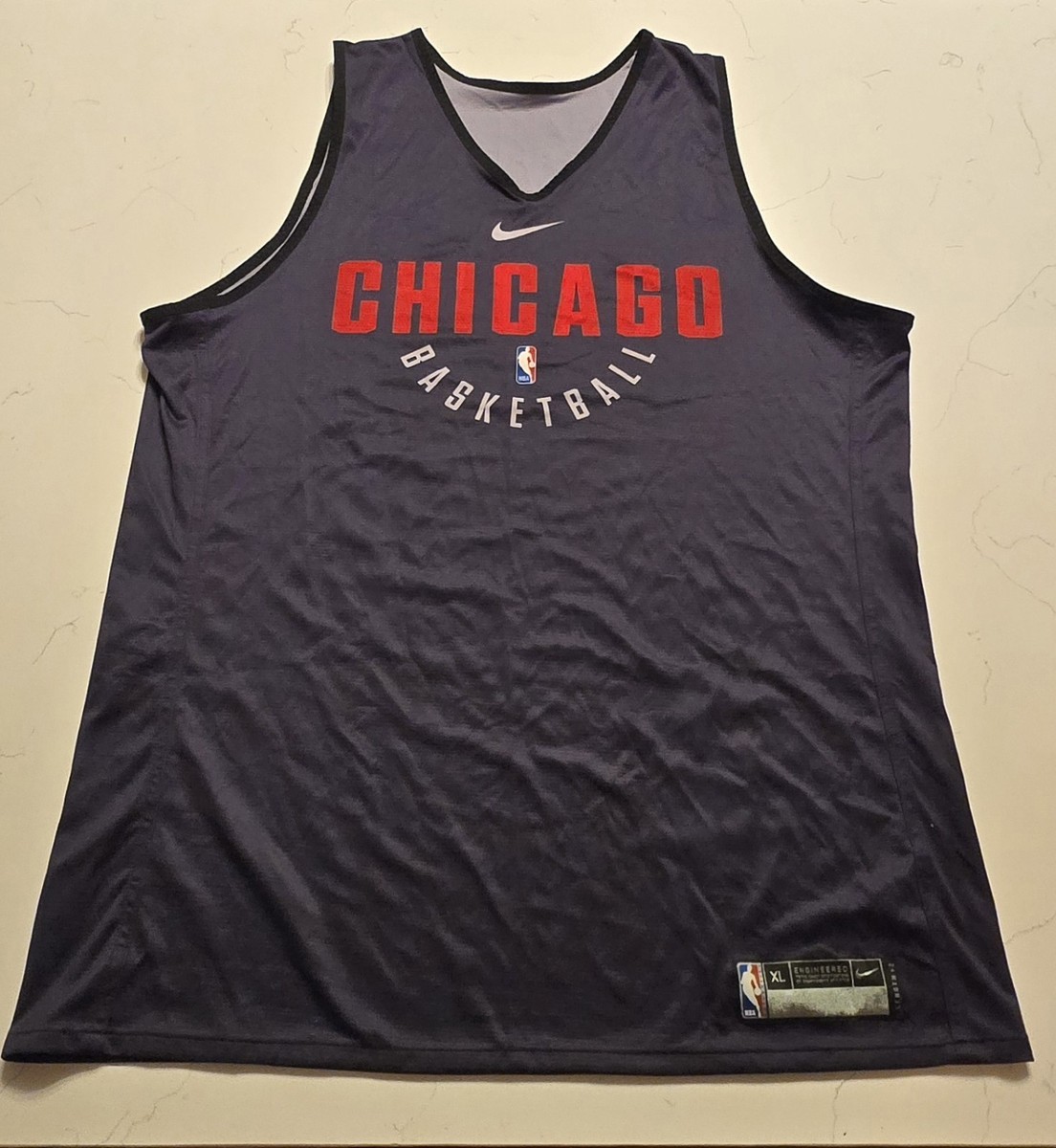 Nike NBA Chicago Bulls Authentic Reversible Practice Jersey Men's