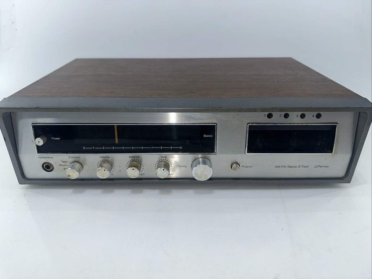 JCPenny 1711 Stereo 8 Track Player Eight Track | eBay