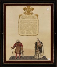 CORONATION OF KING GEORGE IV IN THE ABBEY OF ST. PETER WESTMINSTER - PLATE 4/9