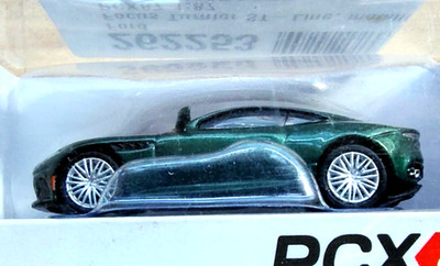 HO=1/87 RTR PCX87 ASTON MARTIN-AUTO-SPORTS CAR-METALLIC GREEN-BUILT