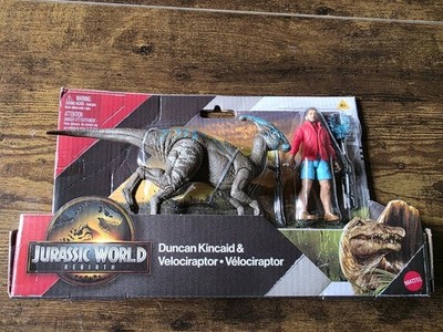 Jurassic World Factory Errors Rebirth Duncan Velociraptor Delgado OVP Fehler