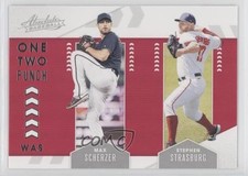 2020 Panini Absolute One Two Punch Max Scherzer Stephen Strasburg #OTP1 0hx5