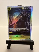 Gecko Moria - OP14-104 SR Foil - THE AZURE SEA'S SEVEN One Piece TCG - ENGLISH