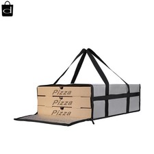20 x 20 Pizza Delivery Bag - Insulated Pizza Warmer for Hot Food Delivery, Large