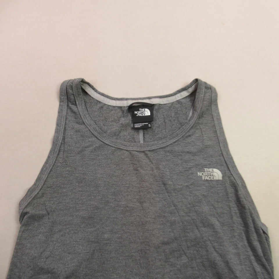 Рубашка женская North Face XL без рукавов вырез лодочкой легкая для тренировок серая - Изображение 3 из 4