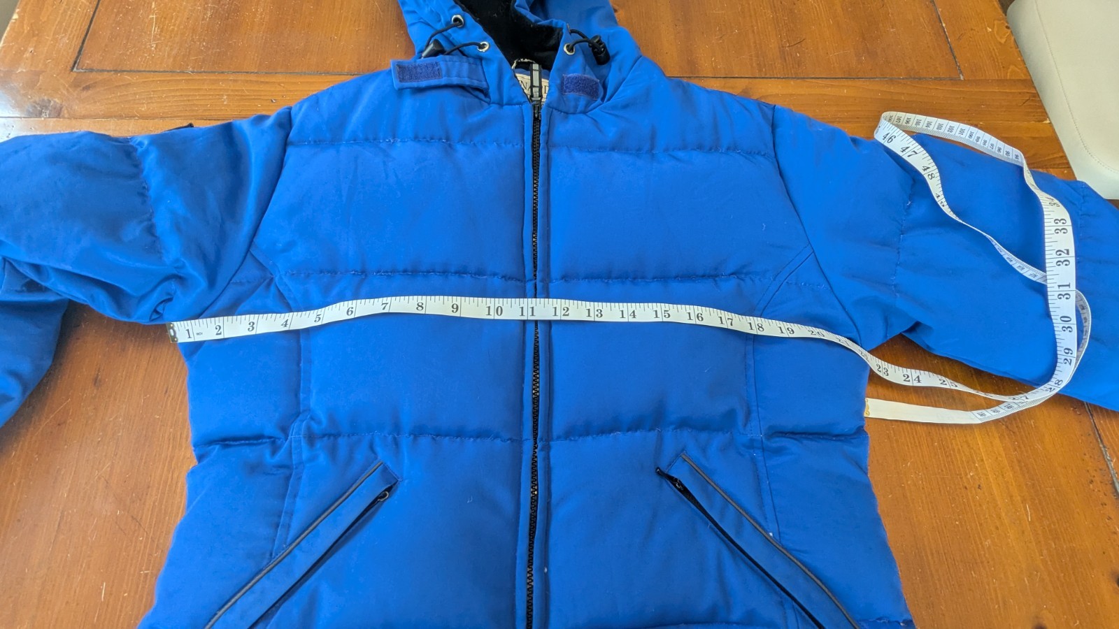 Bernardo Blue Down Packable Winter Jacket/Coat Ho… - image 11