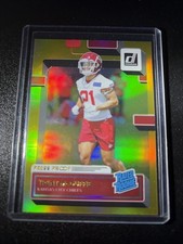 2022 Panini Donruss - Rated Rookie Trent McDuffie #355 Press Proof Premium Rams