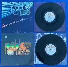 Pablo Cruise Worlds Away A Place In The Sun - Vinyl LPs in Near Mint Condition