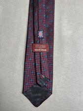 Robert Talbott Tie 100% Silk Made in USA Geometric Ivy League