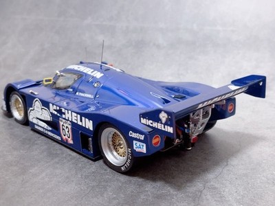 Exoto 1/18 Model Car 1987 #63 Sauber Mercedes-Benz C9 German Super