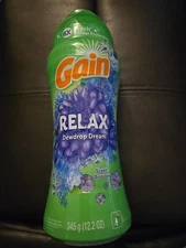 Gain In-Wash Laundry Scent Booster Beads, Relax, Dewdrop Dream (E8)