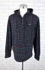 Billabong Adventure Division Aztec Fleece Hoodie Pullover L fits M 45" Chest