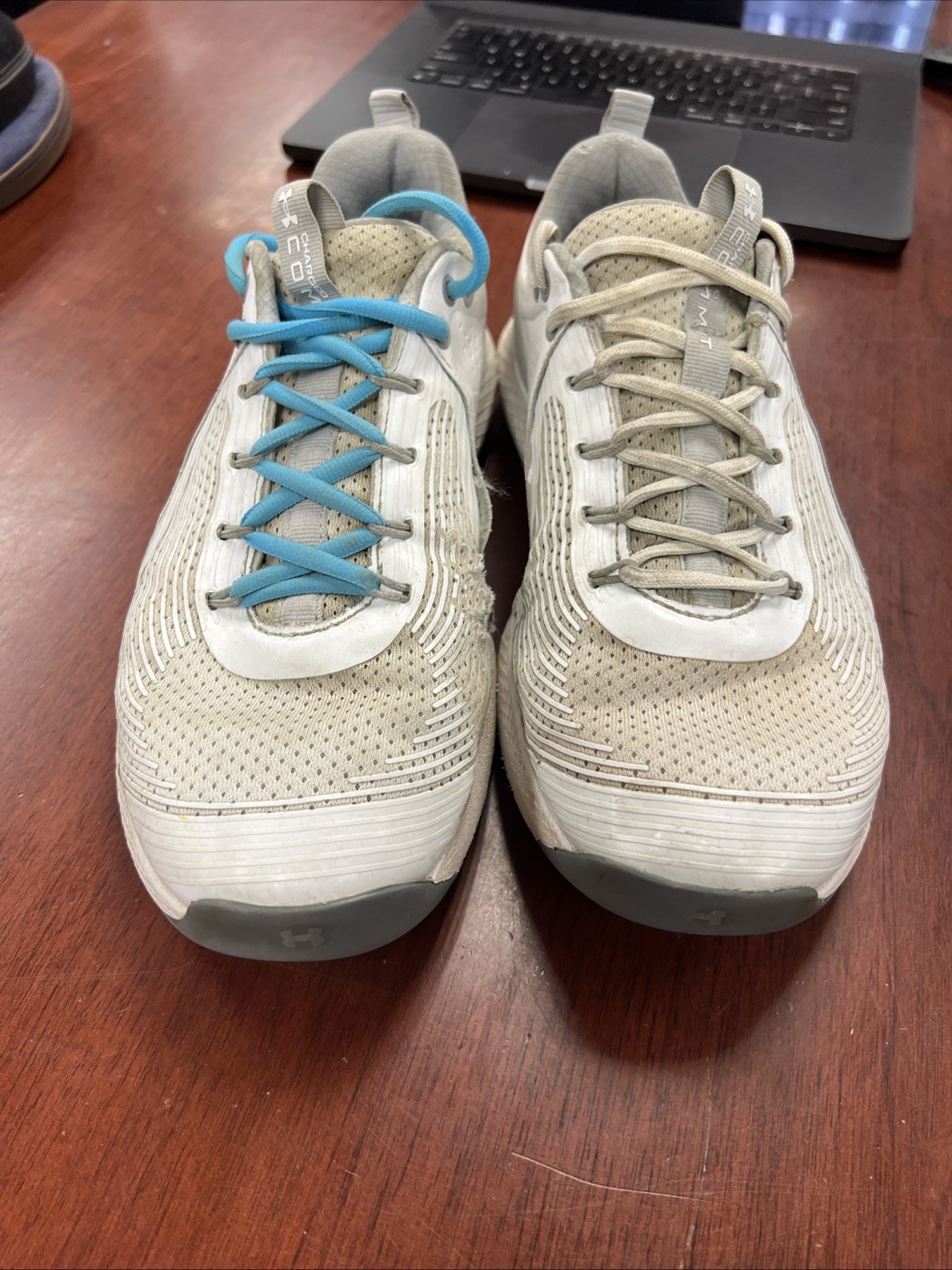 Size 10 - Under Armour Charged Commit  White Mod … - image 2