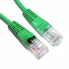 Cables Direct Cat6, 15m networking cable Green U/UTP (UTP)