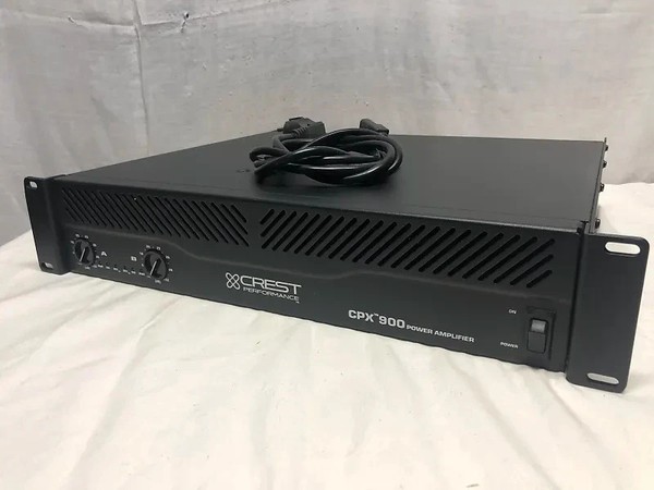 Etapa de Potencia Profesional Crest Audio CPX-900 (Robusta y Fiable)