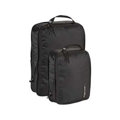 New Eagle Creek Isolate Black Pack-It 2 Piece Compression Cube Set S & M - NWT