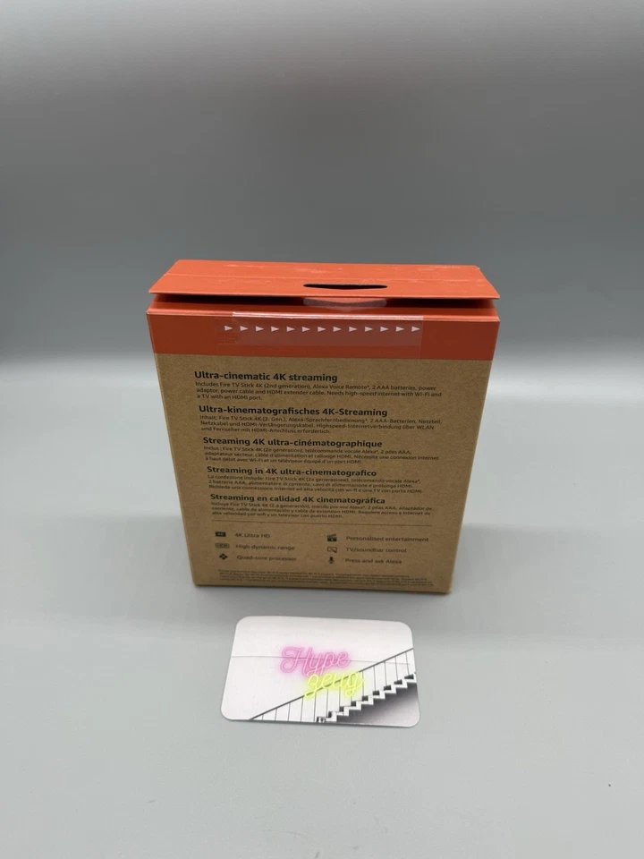 Amazon Fire TV Stick 4K mit Alexa Sprachfernbedienung – NEU & OVP - Bild 3 von 4