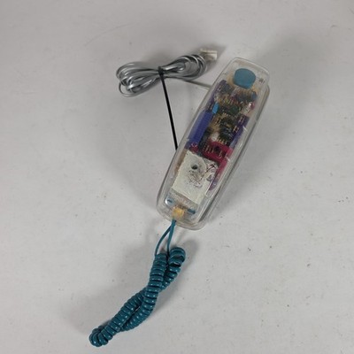 Mybelle Spotlight 753 Vintage transparent klar Festnetztelefon 80er/90er