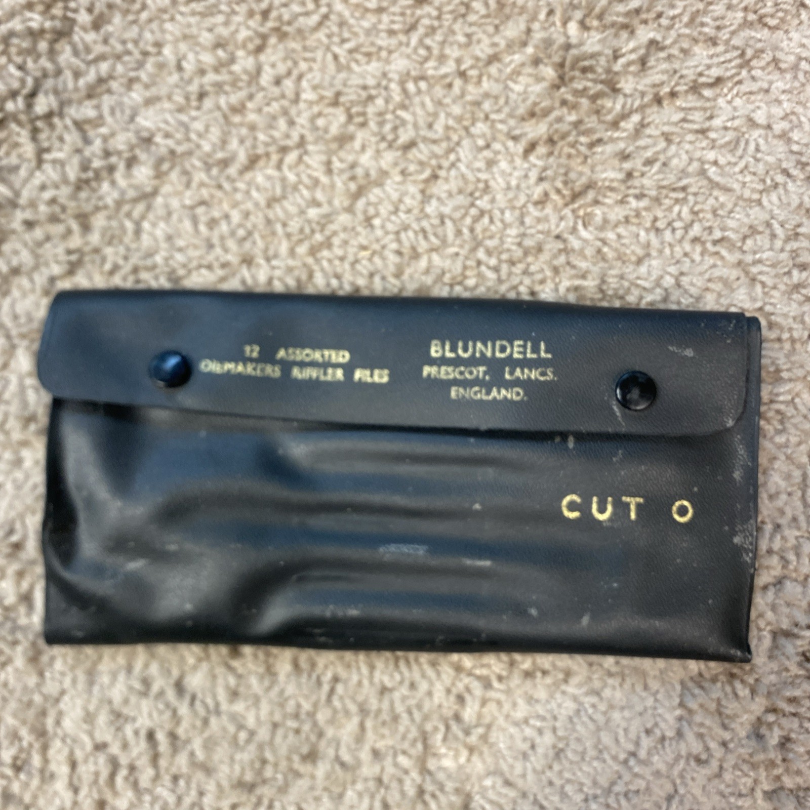 Machinist Tool BLUNDELL 12 Assorted Diemaker, Riffler Files Cut 0- England