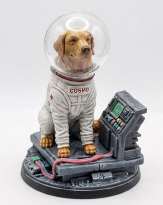 Custom Made Cosmo the Spacedog figurine 8cm tall