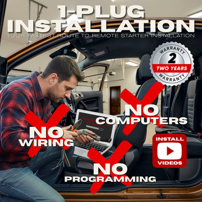 DEI/Viper 2019 Ford TRANSIT CONNECT Remote Start 3X Lock or Remote Upgradable!