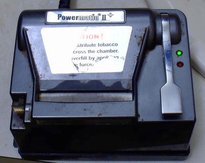 Powermatic 2+ Cigarette Machine w/2 prong AC Cord For Parts