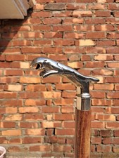 Brass Designer Antique Style Cane Walking Stick Vintage lion head handle cane