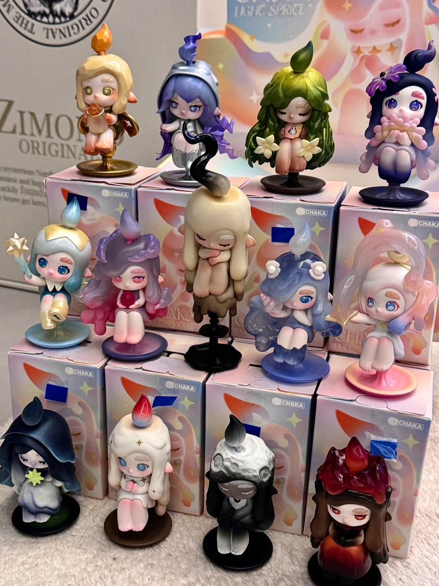 AUTHENTIC CHAKA LIGHT SPRITE BLIND BOX CONFIRMED FIGURE ART GIFT