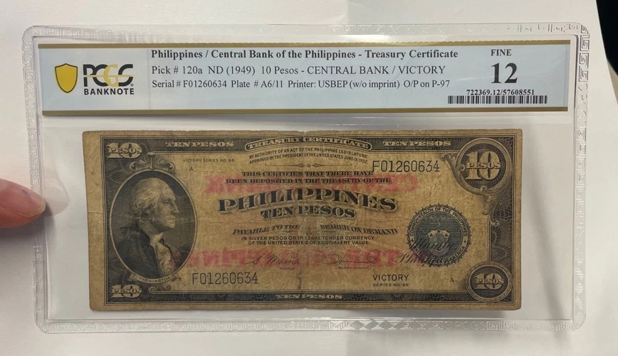 Grade 12 Philippine Paper Money for sale | eBay