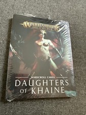 Warscroll Cards: Daughters of Khaine - Warhammer Age of Sigmar 2018 NEW & SEALED