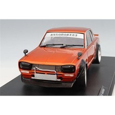 Solido Nissan Skyline C10 Hakosuka Solido Works 1970 Orange 1/18