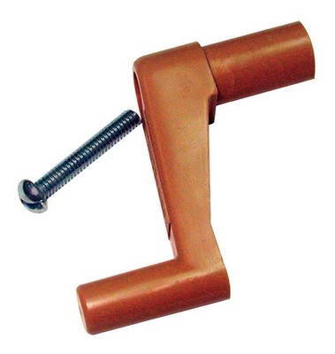 Barton Kramer 866C Beige Plastic Window Crank Handle 1 L x 3/8 Dia. in.