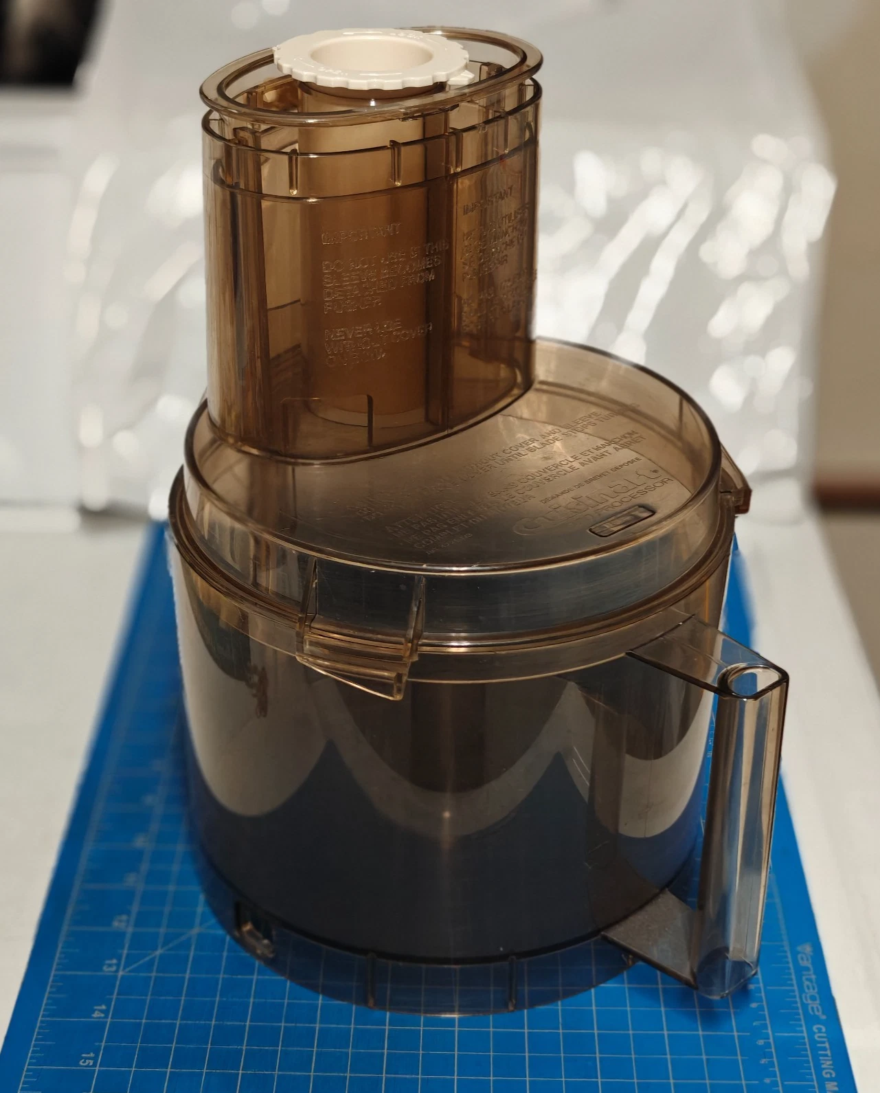 Cuisinart DLC-X 20 Cup Food Processor Work Bowl Lid Pusher DLC-305 317 318