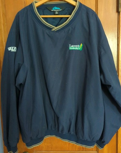 Tri-Mountain Windbreaker Pullover Men’s Size 2XL Blue Lacey's Farmacy