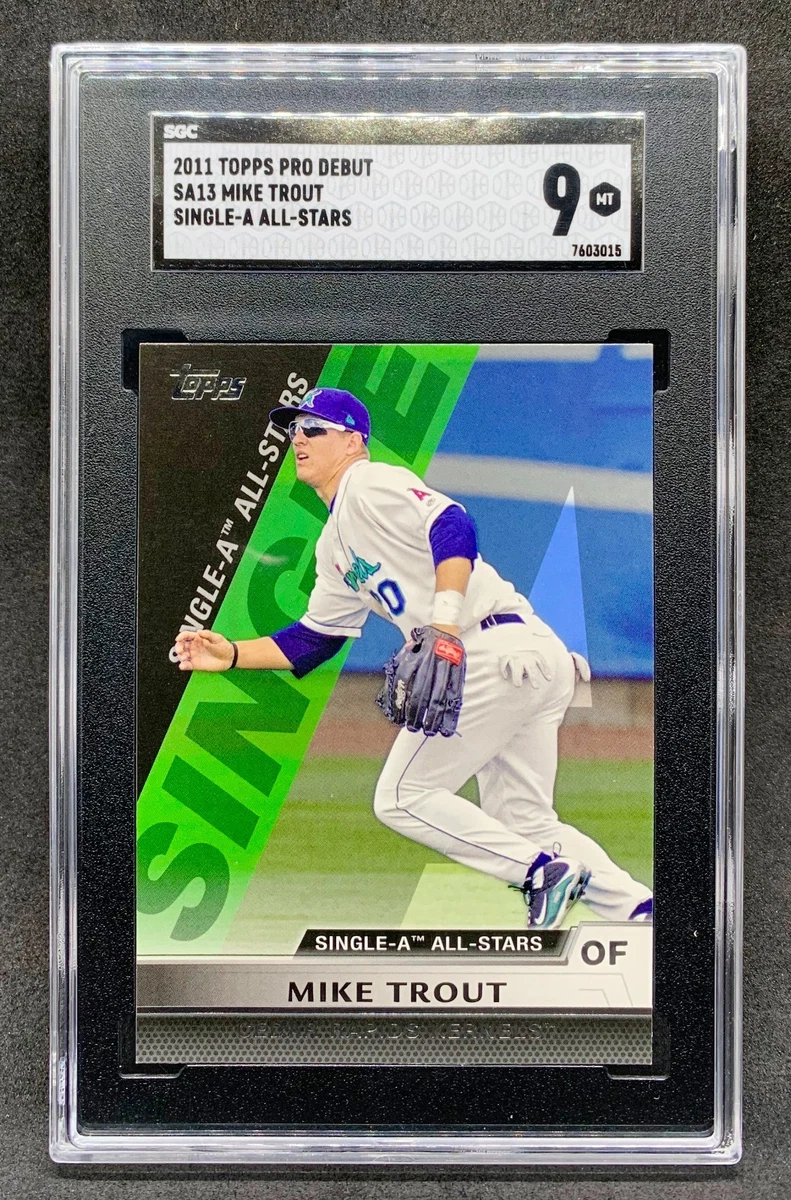 2011 Topps Pro Debut - Mike Trout #SA13 for sale | eBay