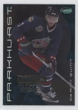 2001-02 ITG Parkhurst Gold Tri-Star New England /10 Deron Quint #217