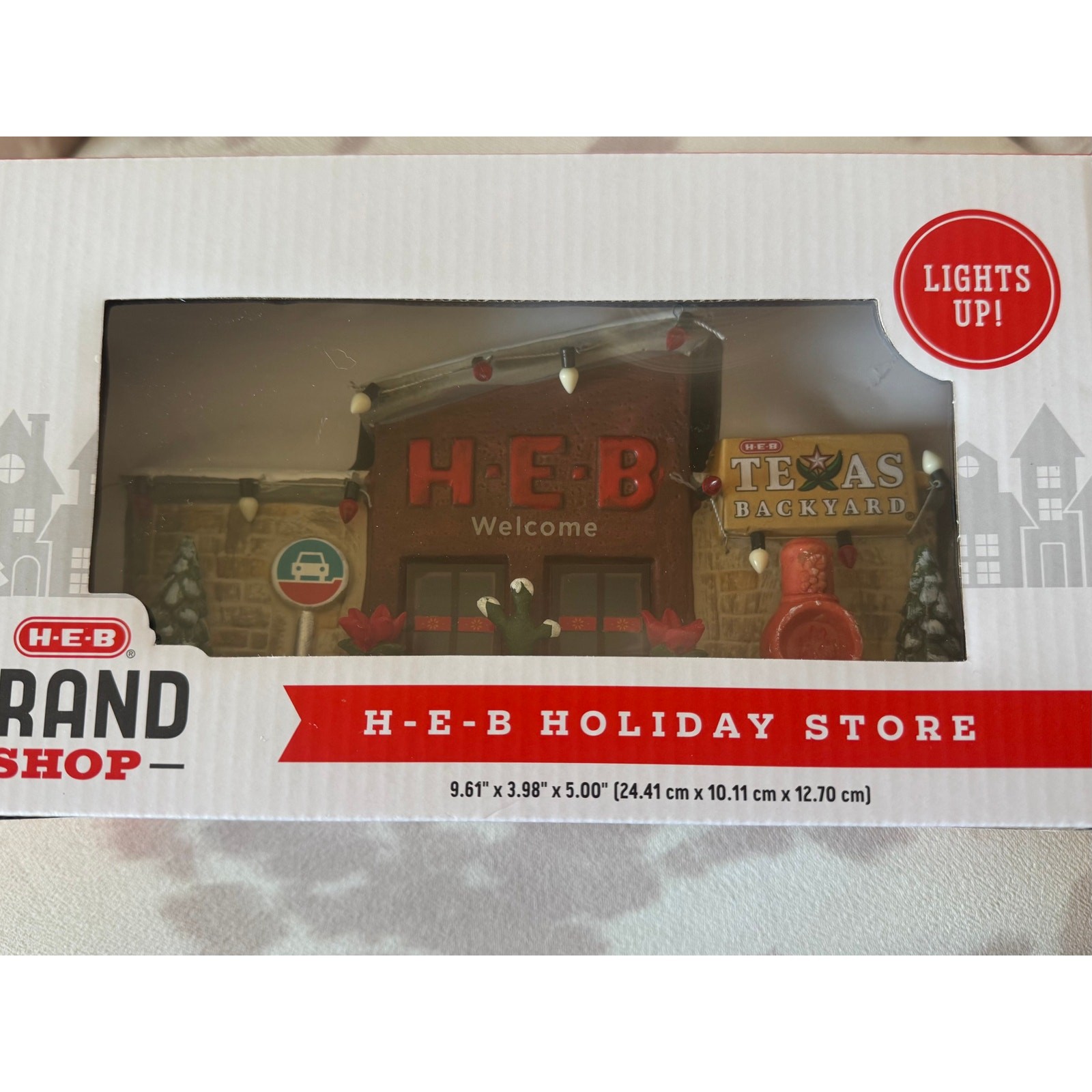 H‑E‑B Brand Shop H‑E‑B Christmas Village Holiday Store NIB