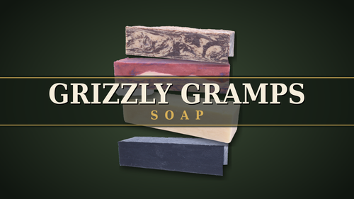 Grizzly Gramps Handmade Soap Loaf Whole Uncut Choose Your Scent CWP Made in USA