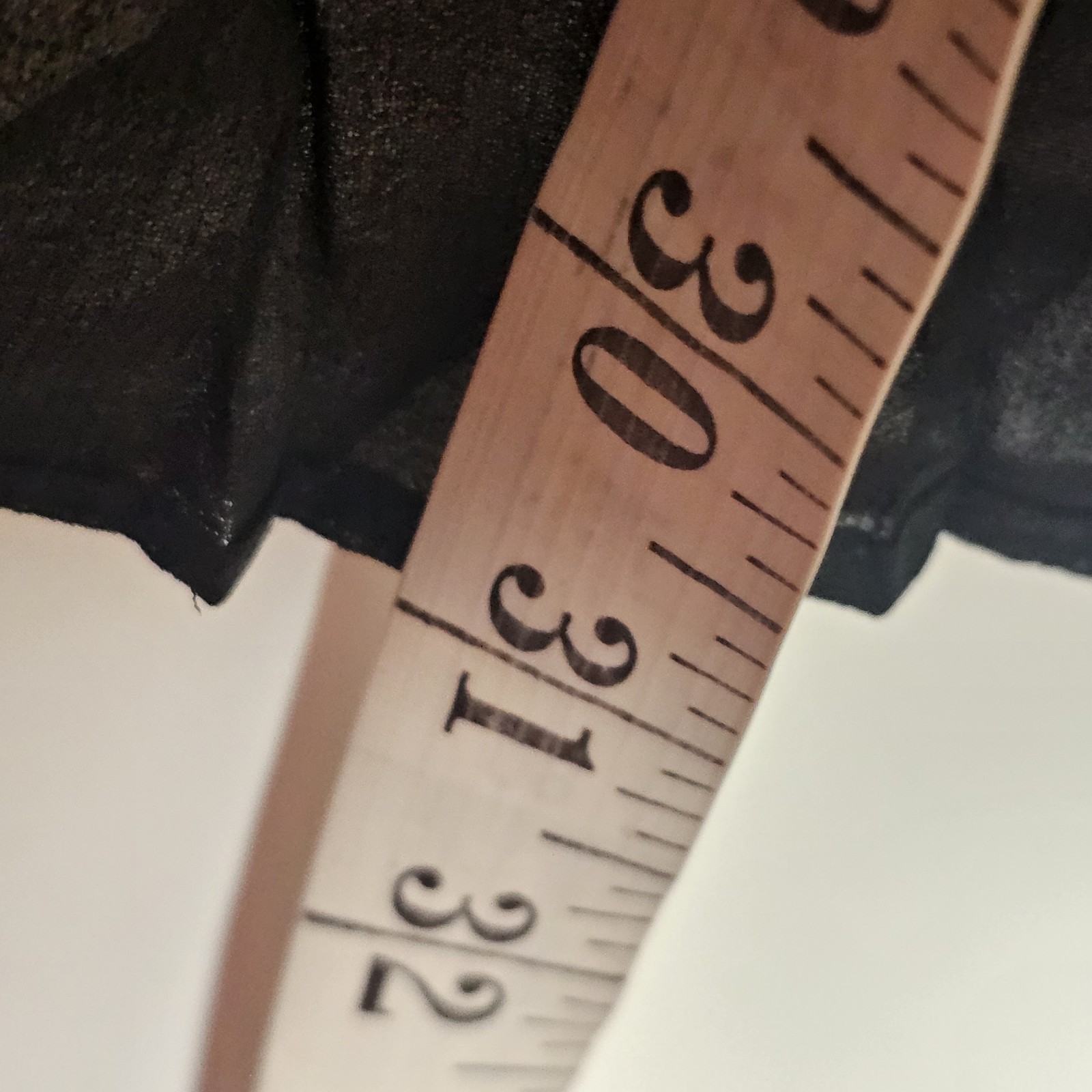 Grace Elements Top Womens Medium Black Pleated Hi… - image 11