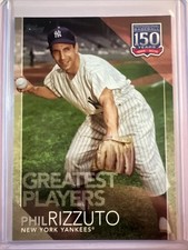 2019 Topps 150 Years Greatest Players BLACK #GP37 Phil Rizzuto SN 087/299 ⚾