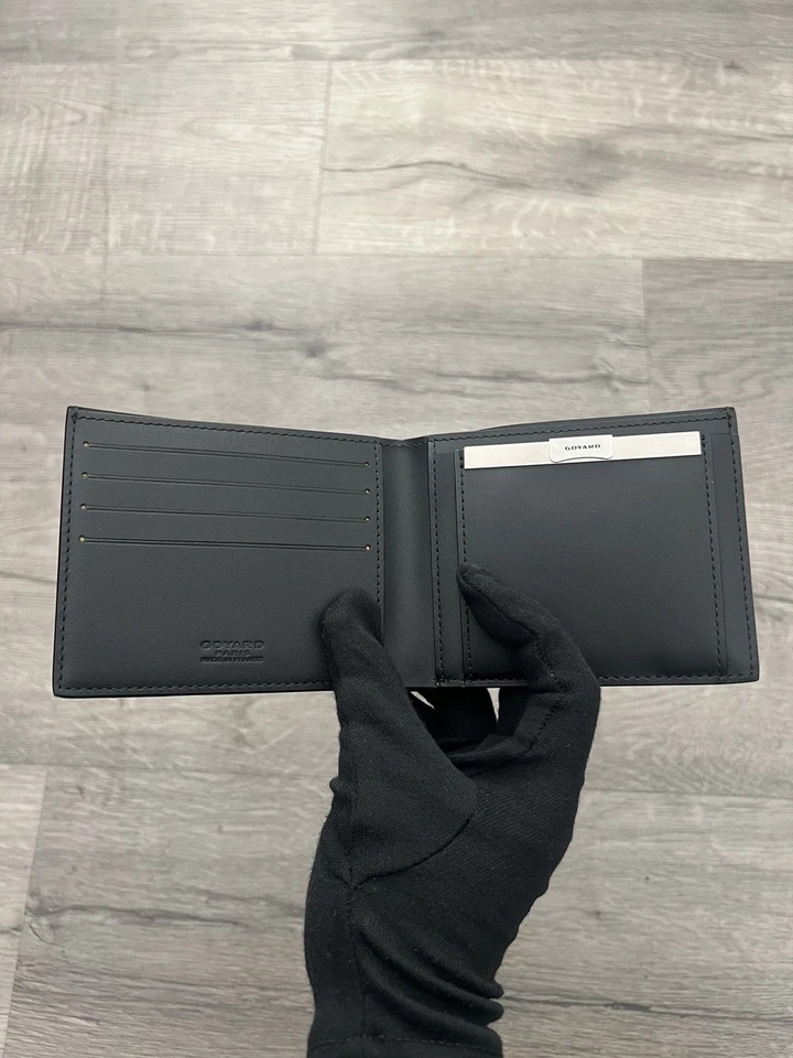 Cartera negra para hombre GOYARD Victoire doble pliegue Foto 4 de 4