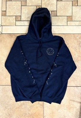 Dragon Adventures Stellaris Dragon Constellation Fleece Hoodie Navy Blue SZ med 