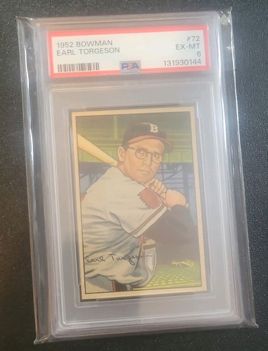 1952 Earl Torgeson #72