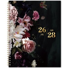 2026-2028 Monthly Planner - 9'' x 11'', Large x Black