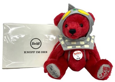 Steiff Like  UltrSeven Teddy Bear Japan Limited 2017 1500 pcs Collab