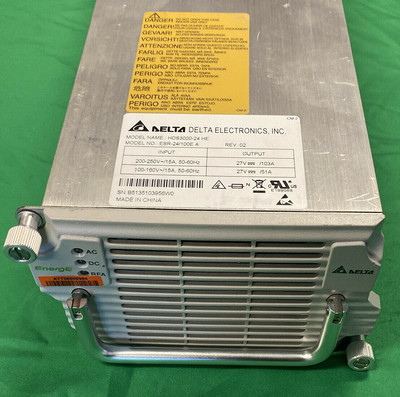 ESR-24/100E A DELTA LINEAR PECO II 27 VDC MODULAR RECTIFIER HDS300-24 HE